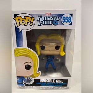 Funko Pop! Marvel Fantastic Four Invisible Girl Figure